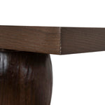 Morani 1.6m Elm Console Table - Walnut Console Table Nicki-Core