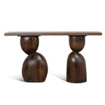 Morani 1.6m Elm Console Table - Walnut Console Table Nicki-Core