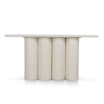 Harlow 1.7m Console Table - Ivory Oat Console Table Dwood-Core
