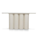 Harlow 1.7m Console Table - Ivory Oat Console Table Dwood-Core
