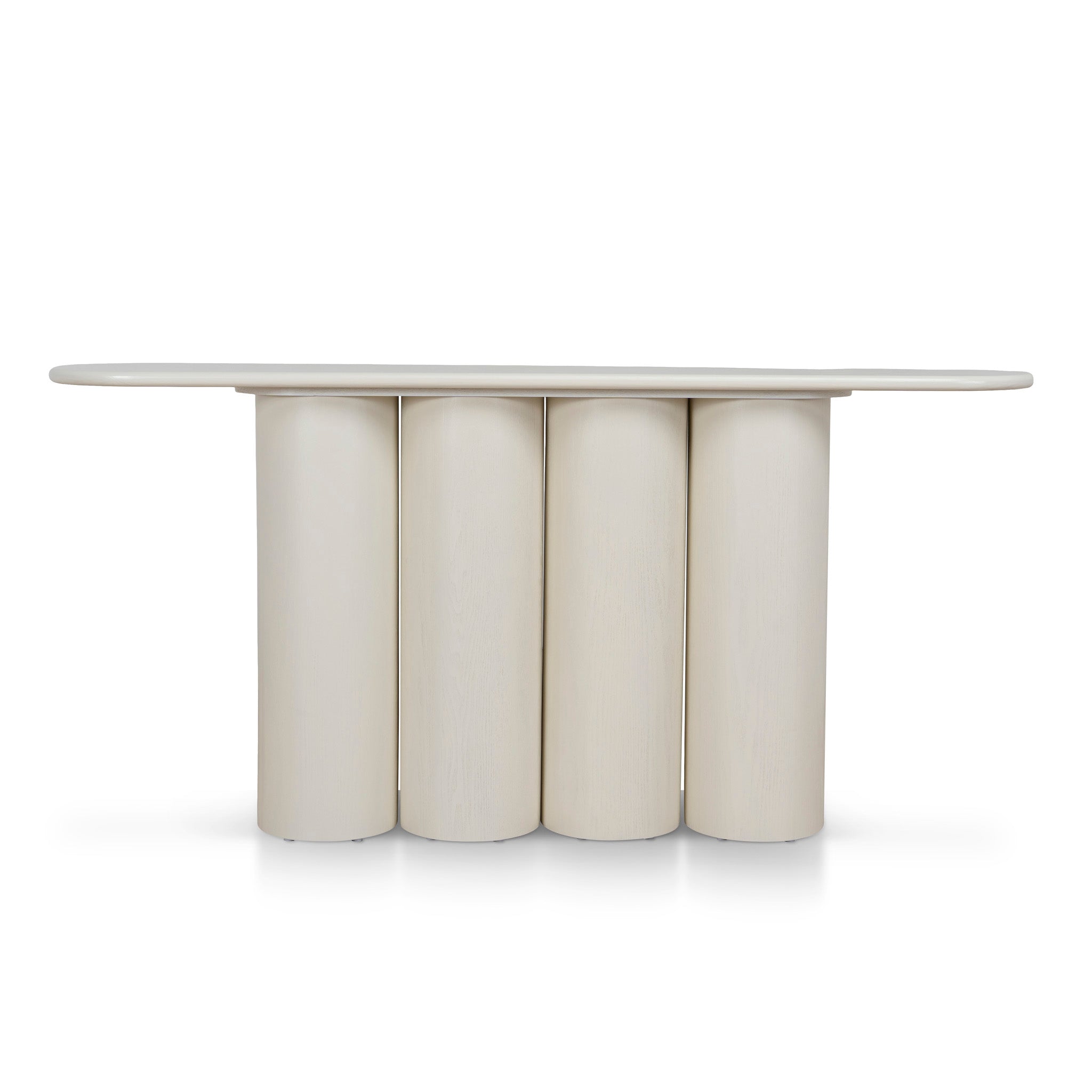Harlow 1.7m Console Table - Ivory Oat Console Table Dwood-Core