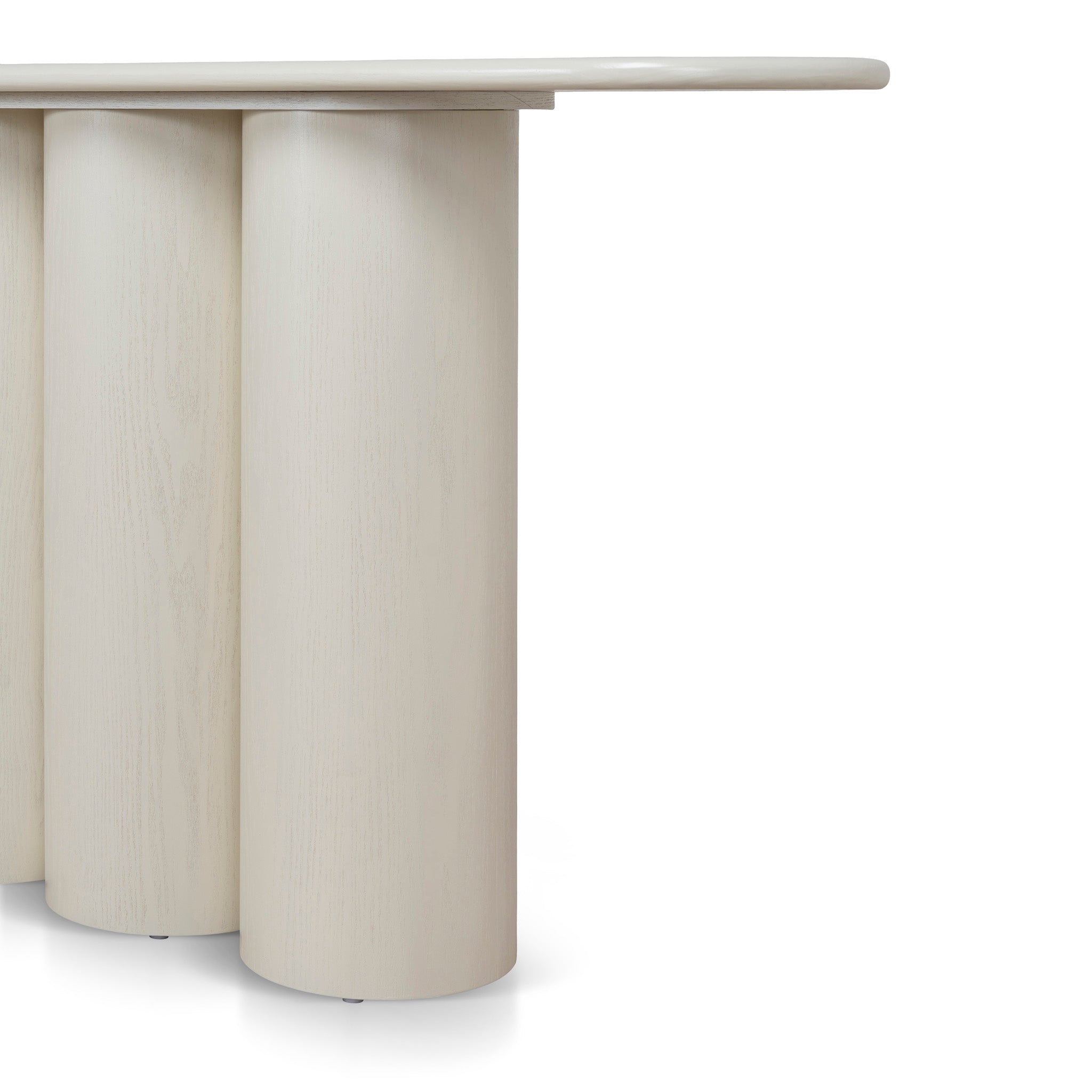 Harlow 1.7m Console Table - Ivory Oat Console Table Dwood-Core