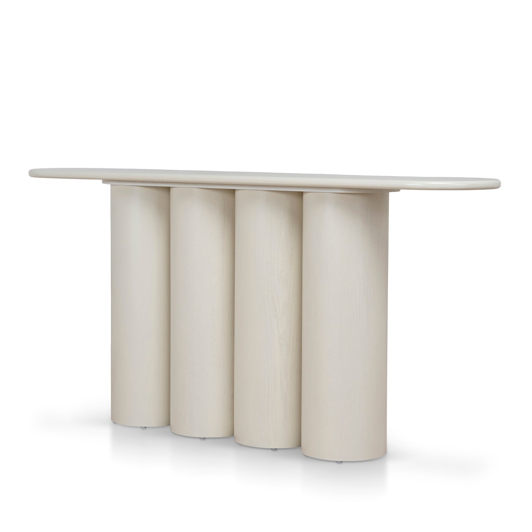 Harlow 1.7m Console Table - Ivory Oat Console Table Dwood-Core