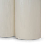 Harlow 1.7m Console Table - Ivory Oat Console Table Dwood-Core