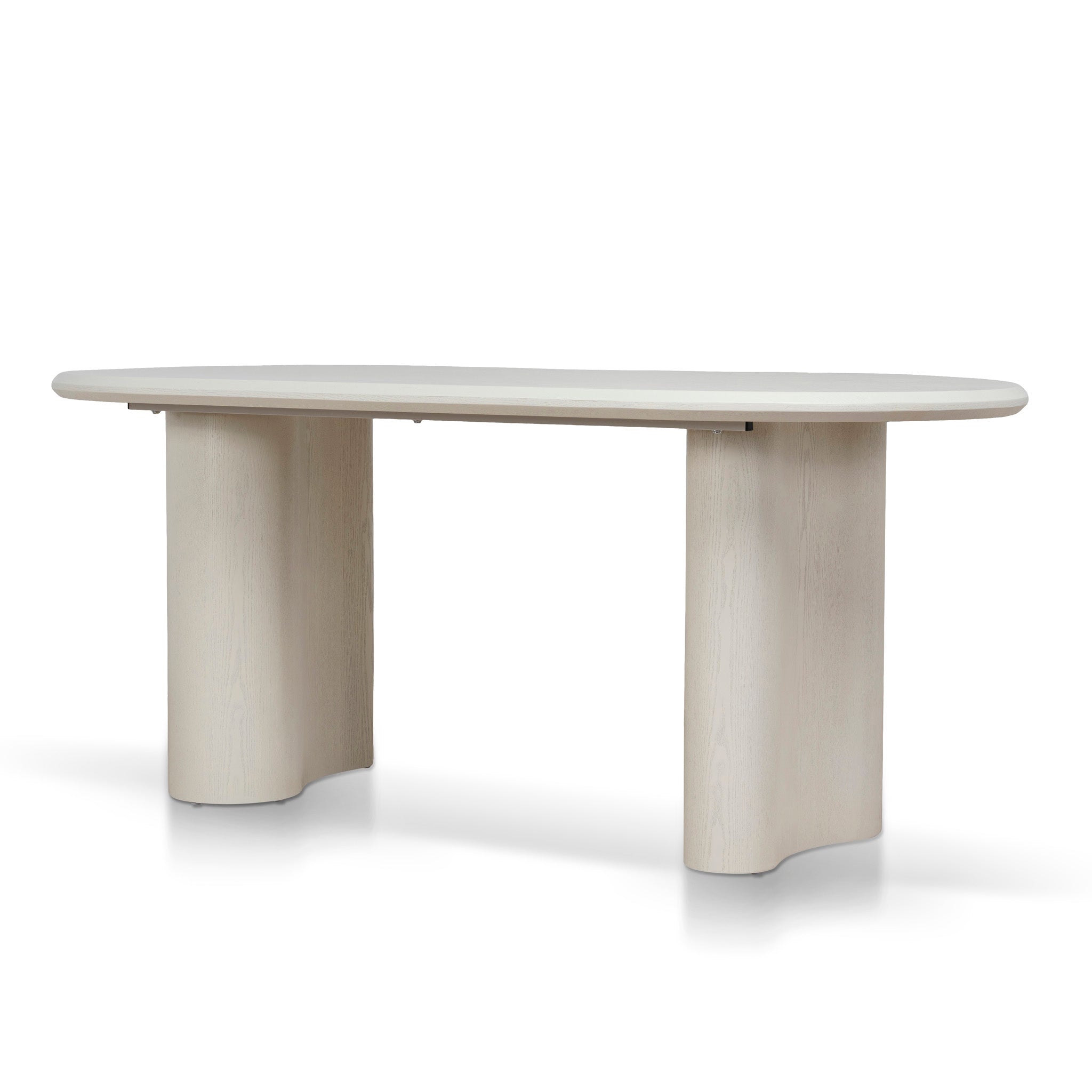 Marino 1.8m Oval Dining Table - Ivory Oat Dining Table Dwood-Core