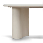 Marino 1.8m Oval Dining Table - Ivory Oat Dining Table Dwood-Core