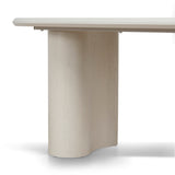 Marino 1.8m Oval Dining Table - Ivory Oat Dining Table Dwood-Core