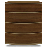 Tristan 4 Drawer Chest of Drawers - Walnut Dresser Unit VN-Core