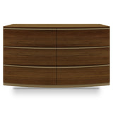 Tristan 6 Drawer Chest of Drawers - Walnut Dresser Unit VN-Core