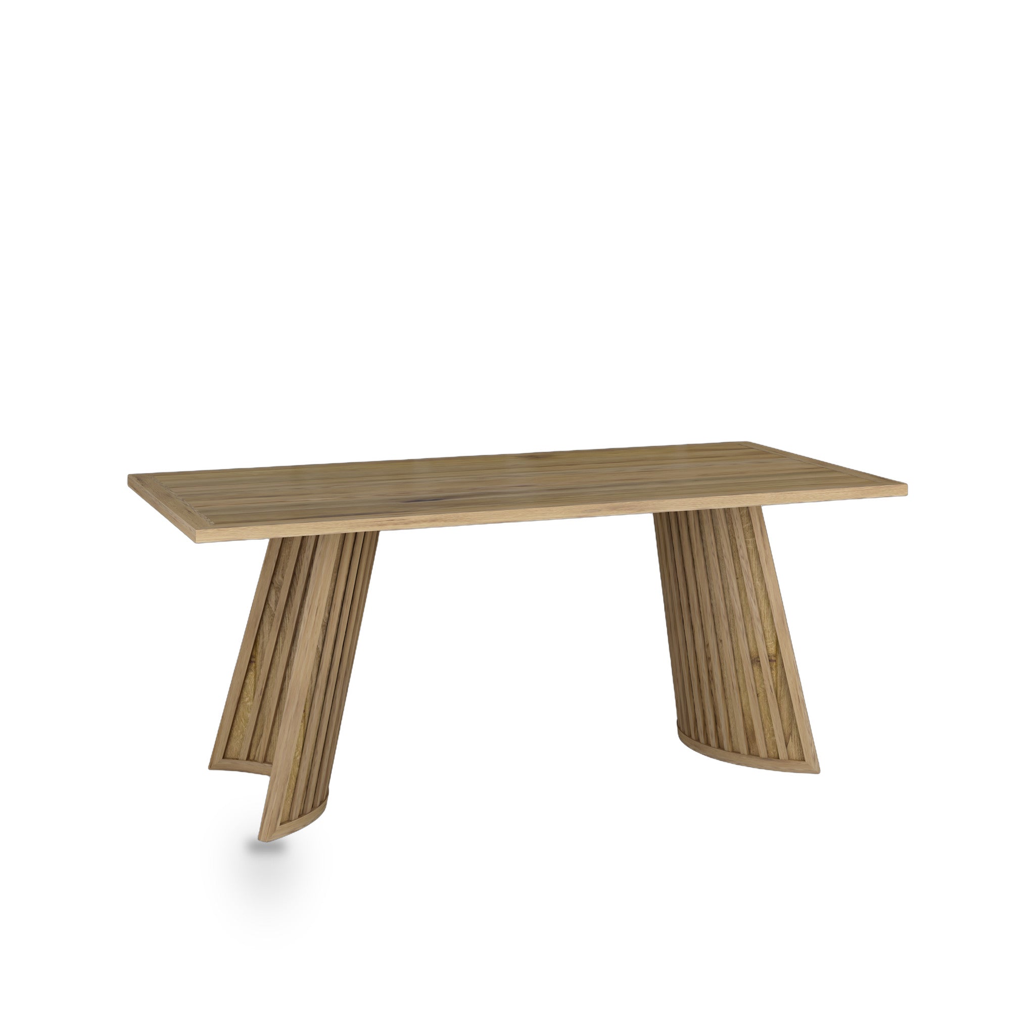 Wesley 2m Dining Table - Natural Dining Table VN-Core