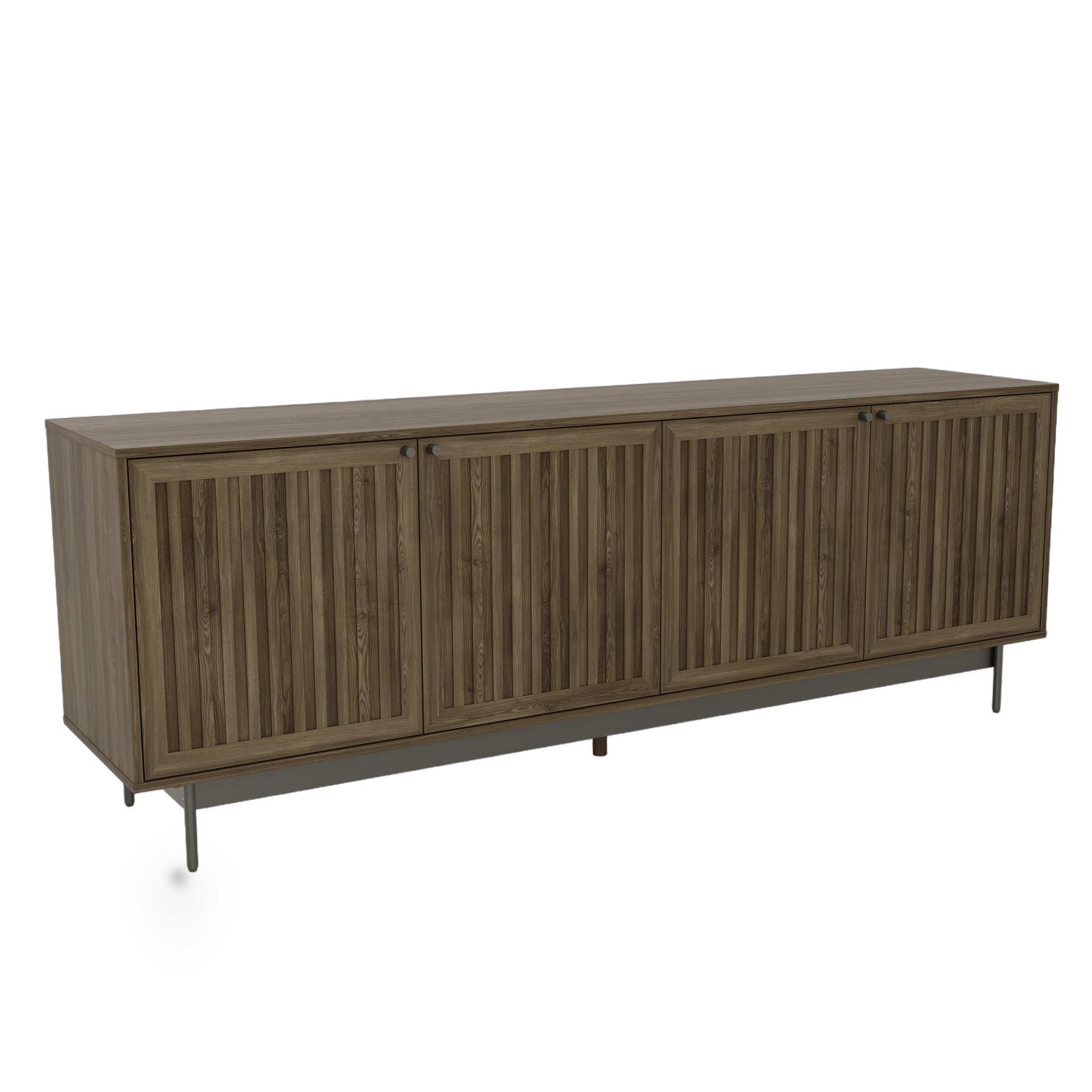 Wesley 2m Sideboard Unit - Dark Walnut Buffet & Sideboard VN-Core