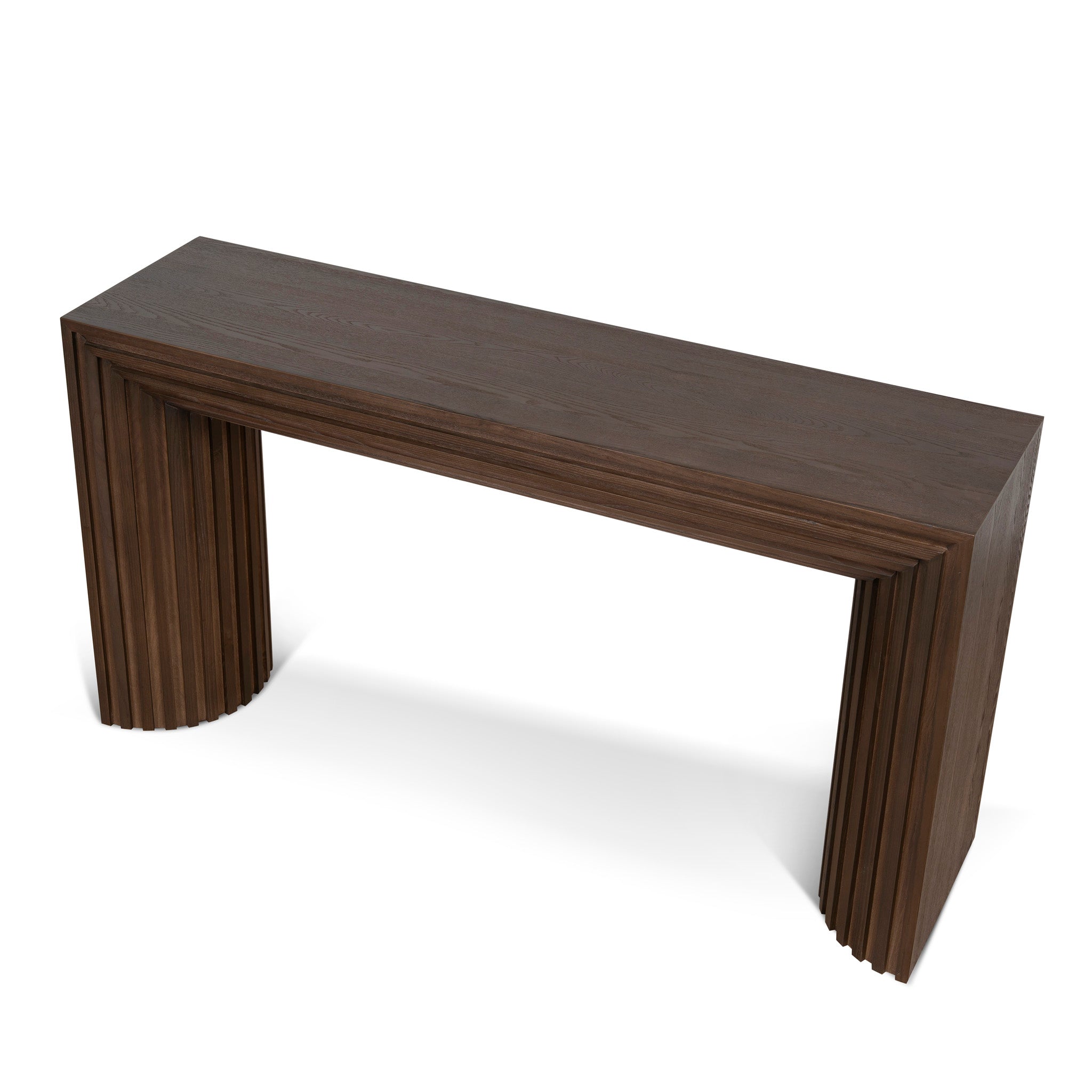 Eldric 1.5m Console Table - Walnut Console Table Nicki-Core