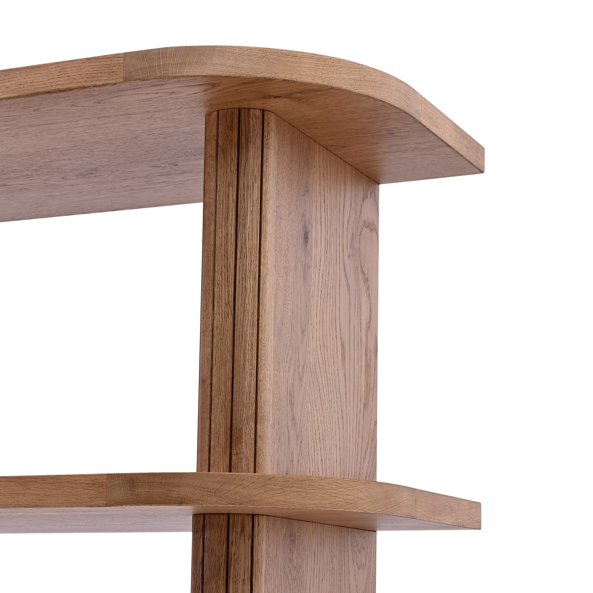 Erling 1.63m High Bookshelf - Antique Bookshelf Fodex-Core