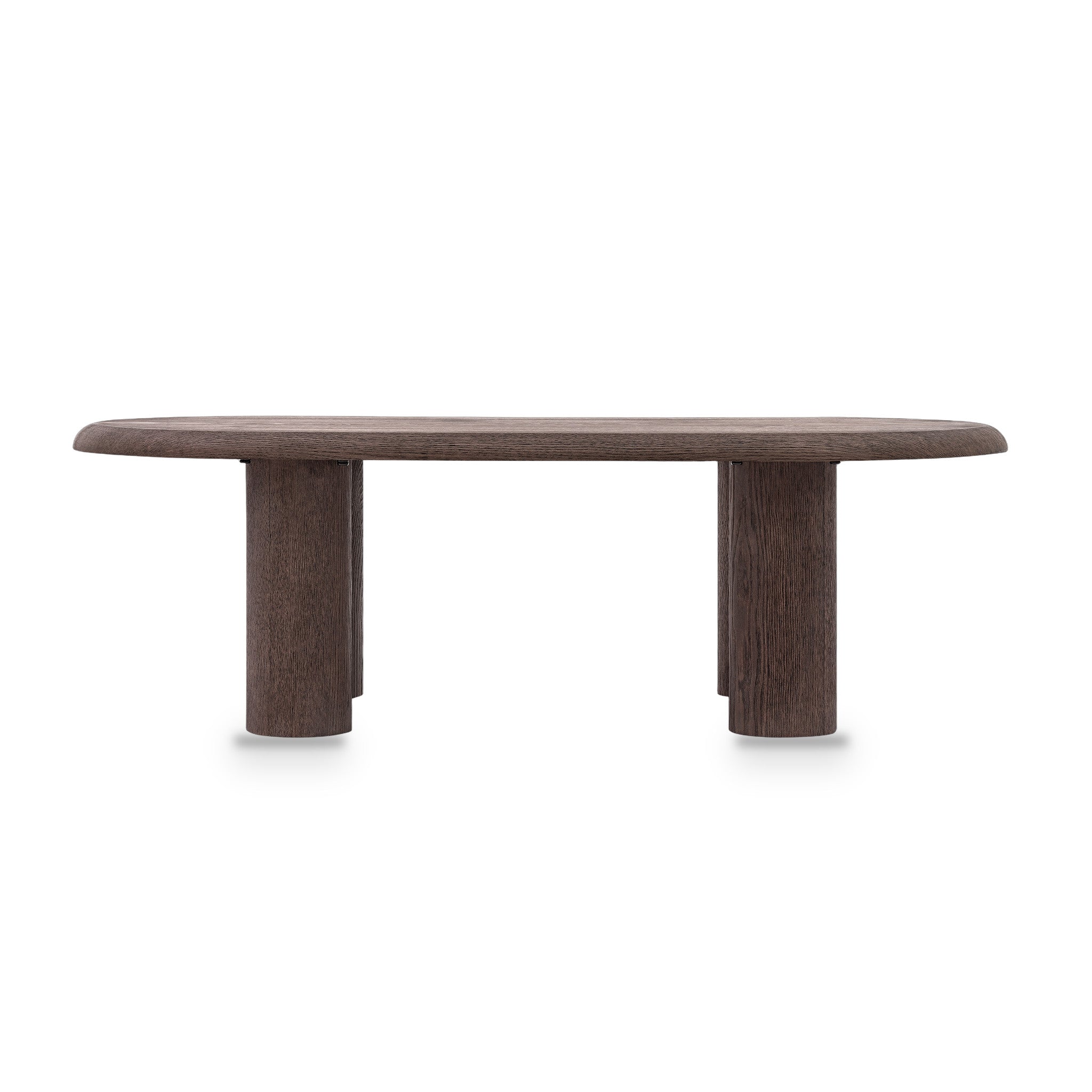 Haaland 2.1m Dining Table - Dark Brown Dining Table Fodex-Core
