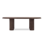 Haaland 2.1m Dining Table - Dark Brown Dining Table Fodex-Core