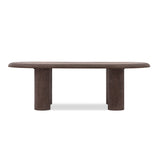 Haaland 2.1m Dining Table - Dark Brown Dining Table Fodex-Core