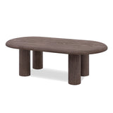 Haaland 2.1m Dining Table - Dark Brown Dining Table Fodex-Core