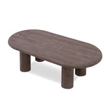 Haaland 2.1m Dining Table - Dark Brown Dining Table Fodex-Core