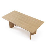 Joran 2m Dining Table - Ash Natural Dining Table Rilux-Core