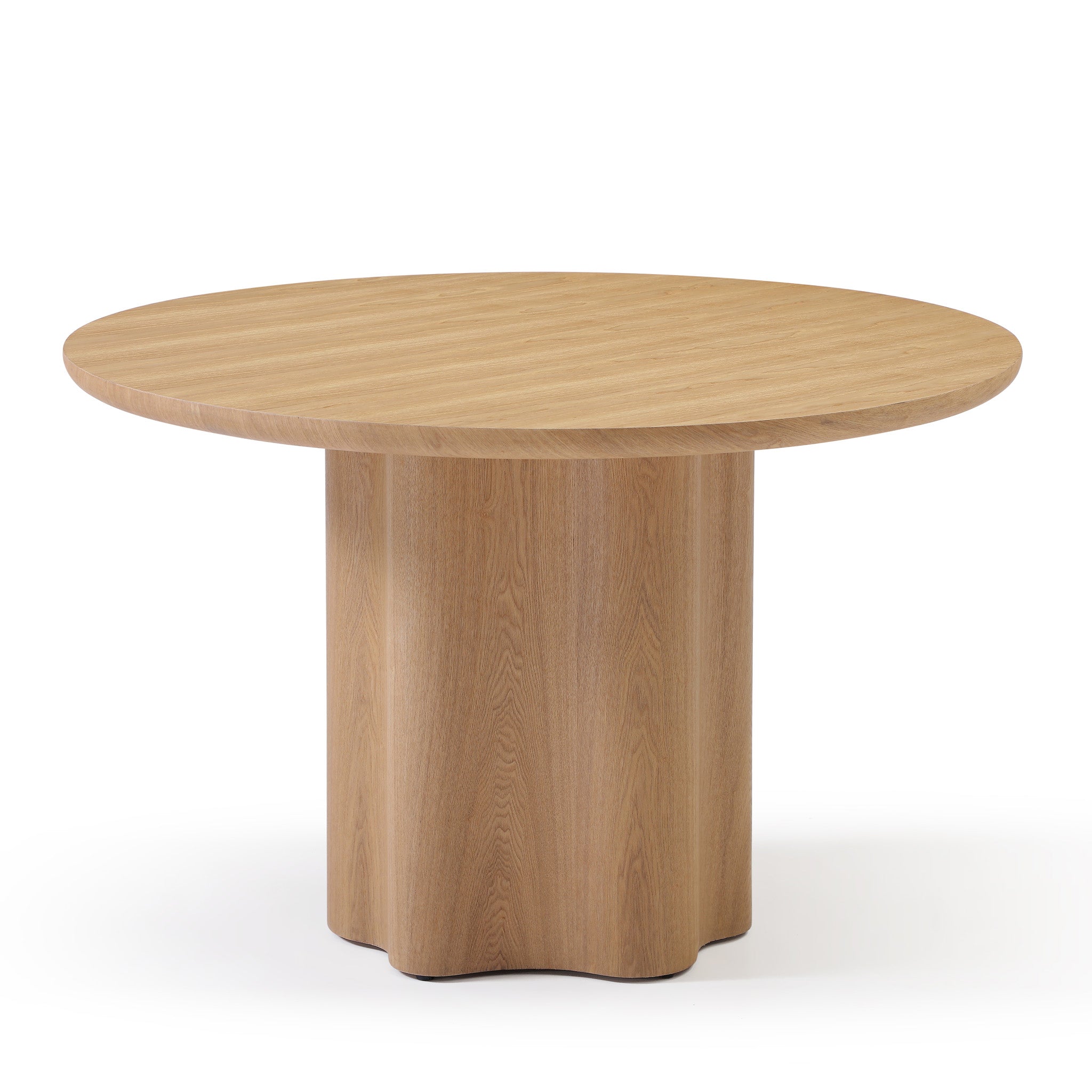 Timo 1.2m Round Dining Table - Ash Natural Dining Table Rilux-Core