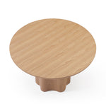 Timo 1.2m Round Dining Table - Ash Natural Dining Table Rilux-Core