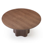 Timo 1.2m Round Dining Table - Ash Walnut Dining Table Rilux-Core