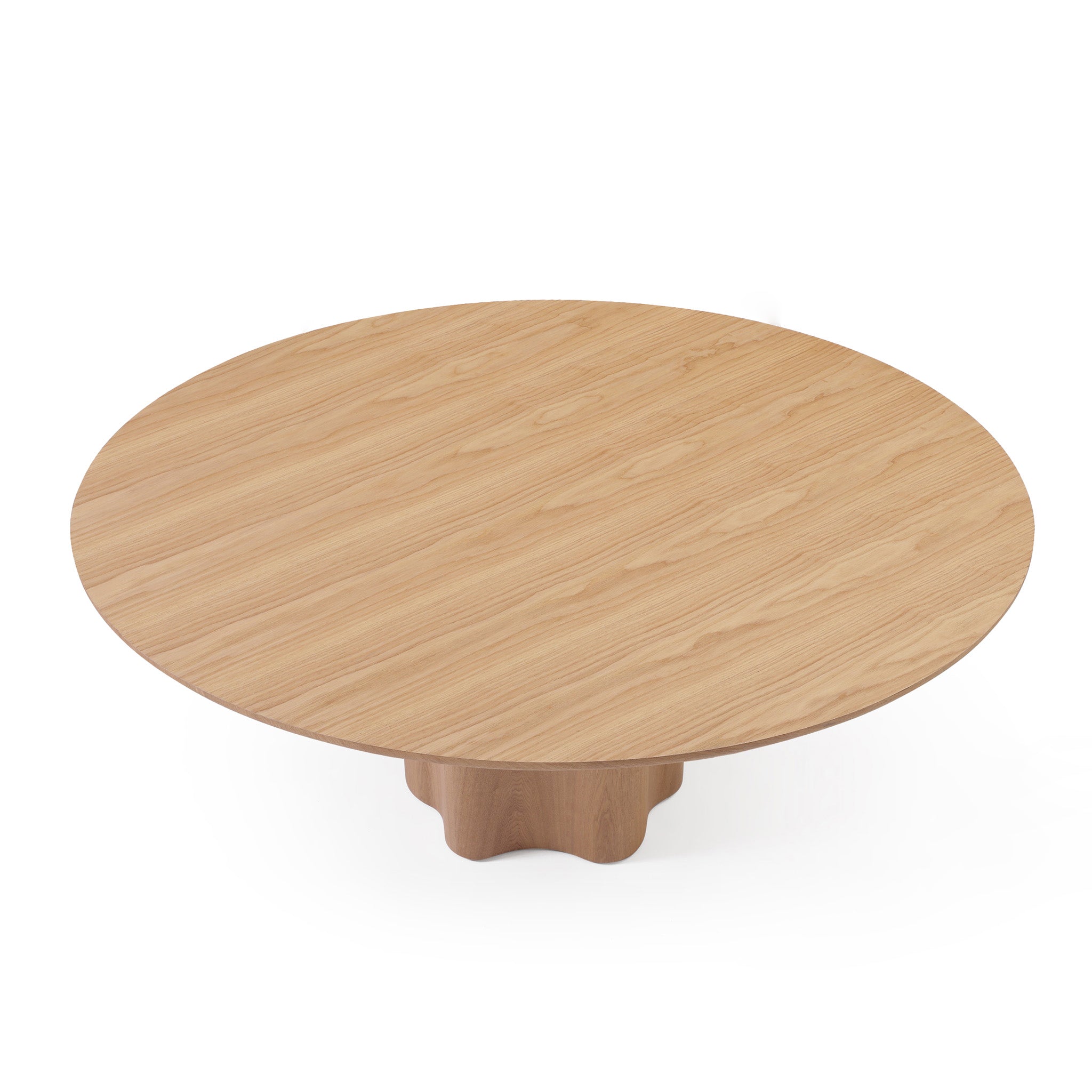 Timo 1.6m Round Dining Table - Ash Natural Dining Table Rilux-Core