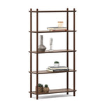 Veyra 30cm Bookshelf - Light Walnut Bookshelf Eastern-Local