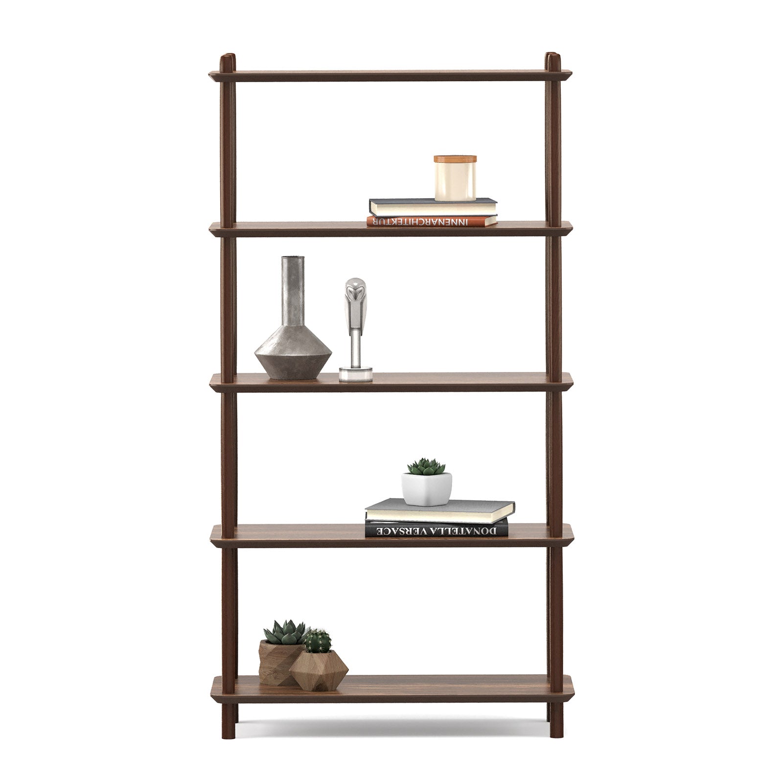 Veyra 30cm Bookshelf - Light Walnut Bookshelf Eastern-Local