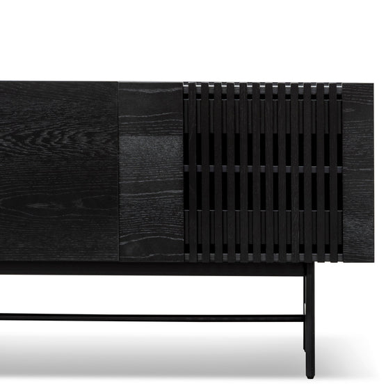 Ex Display - Onito 120cm Buffet Unit - Full Black Buffet & Sideboard KD-Core   