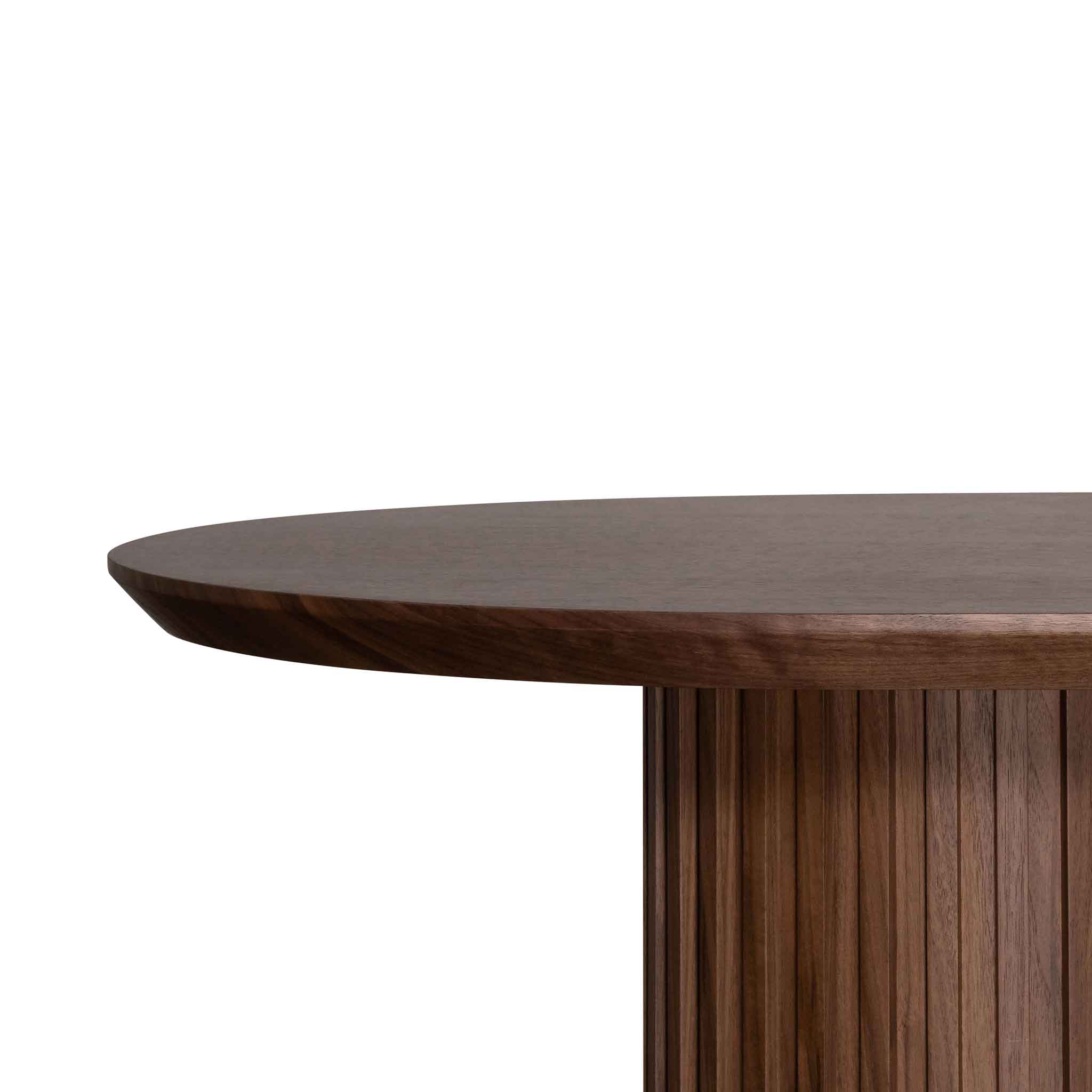 Marty 2.5m Wooden Dining Table - Walnut Dining Table Century-Core