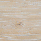 Titan Reclaimed 1.98m ELM Wood Dining Table - Rustic White Washed Dining Table Reclaimed-Core