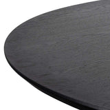 Ex Display - Marty 1.5m Wooden Round Dining Table - Black Dining Table Century-Core