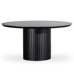 Ex Display - Marty 1.5m Wooden Round Dining Table - Black Dining Table Century-Core