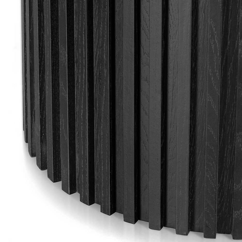 Ex Display - Marty 1.5m Wooden Round Dining Table - Black Dining Table Century-Core