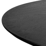Ex Display - Marty 1.5m Wooden Round Dining Table - Black Dining Table Century-Core