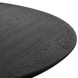 Ex Display - Marty 1.5m Wooden Round Dining Table - Black Dining Table Century-Core