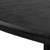 Ex Display - Marty 1.5m Wooden Round Dining Table - Black Dining Table Century-Core