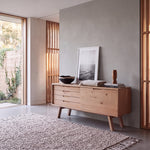 Murillo 1.6m Sideboard Unit - Washed Natural Buffet & Sideboard Sing-Core