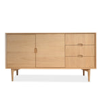 Johansen Scandinavian Wooden Buffet Cabinet - Natural Buffet & Sideboard VN-Core