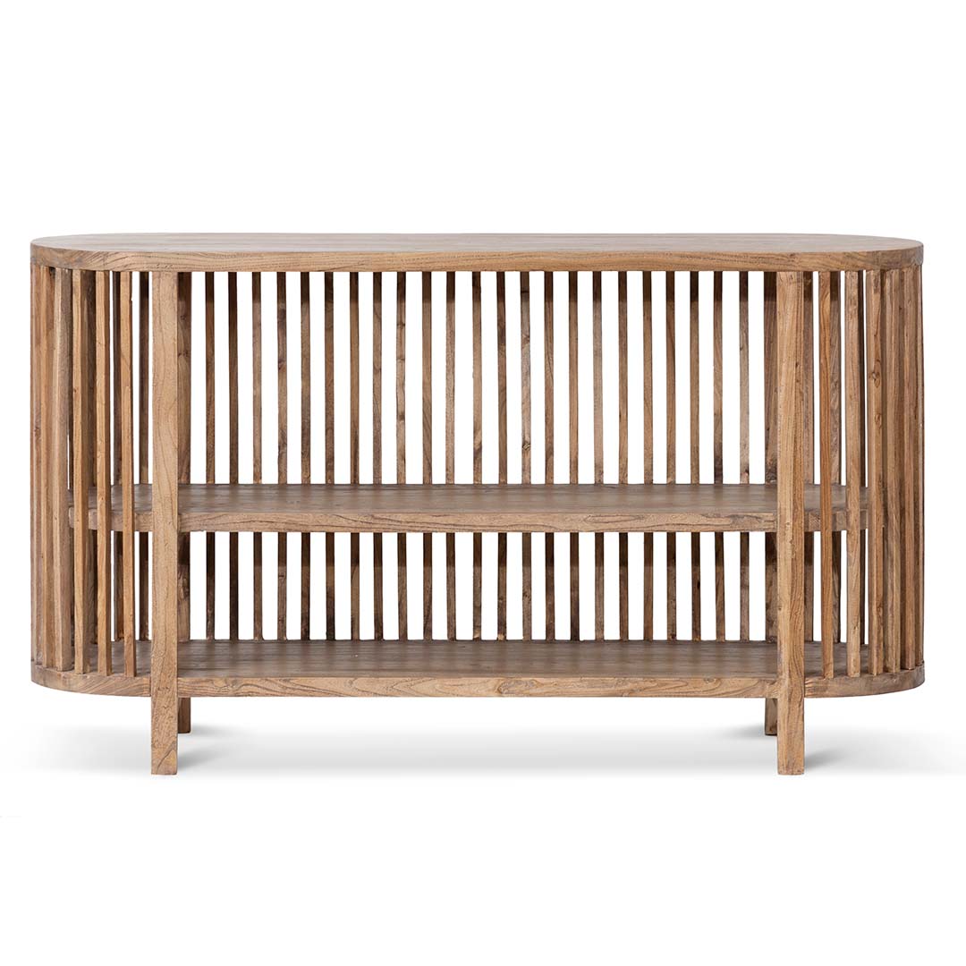 Ex Display - Nolan 1.4m Sideboard Unit - Natural Buffet & Sideboard Reclaimed-Core   