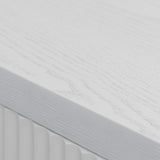 Ex Display - Elino 100cm Wooden Storage Cabinet - White Cabinet Dwood-Core   