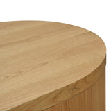 Ex Display - Felecia 2m Bar Table - Natural Oak Bar Table Century-Core