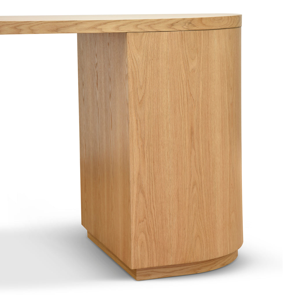 Ex Display - Felecia 2m Bar Table - Natural Oak Bar Table Century-Core