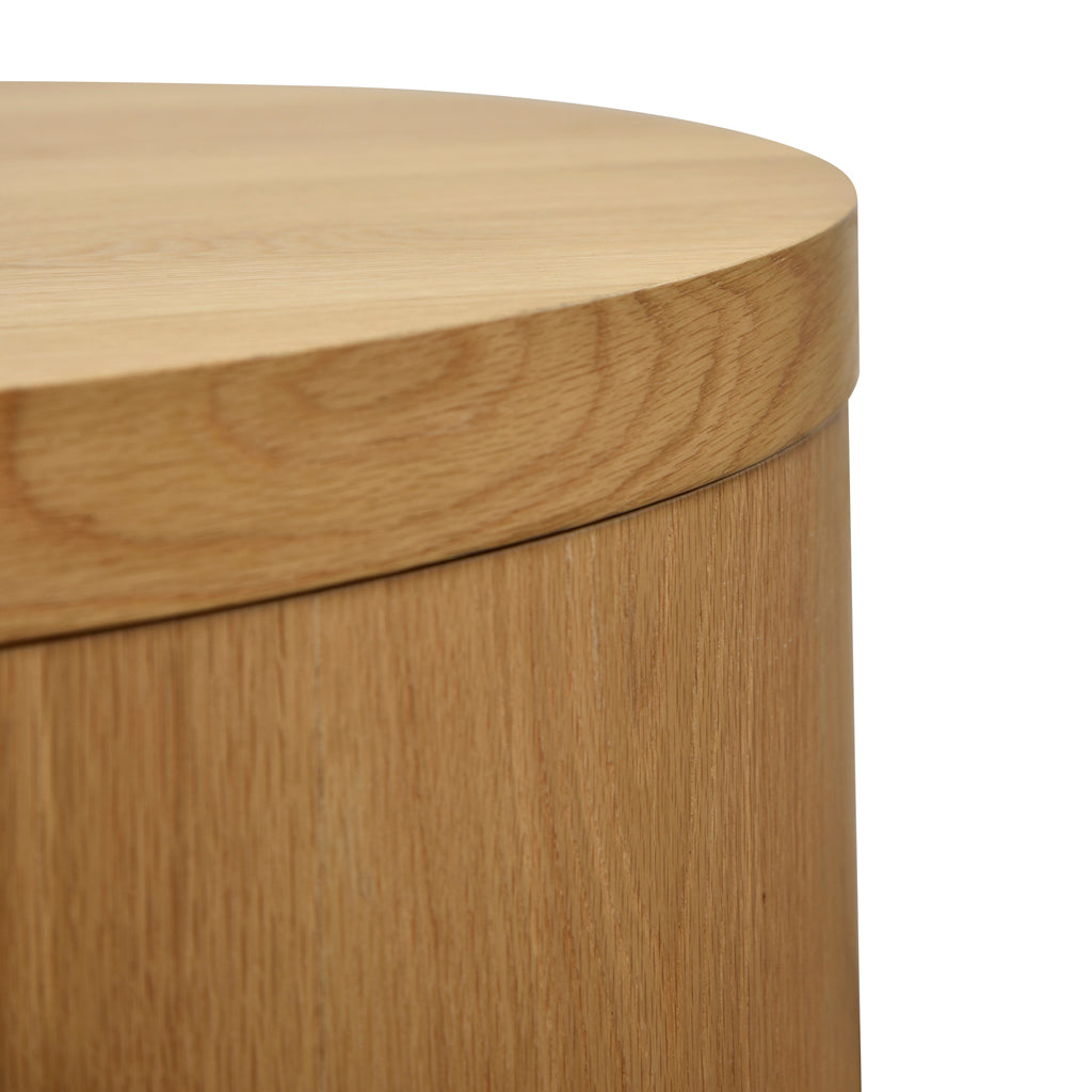 Ex Display - Felecia 2m Bar Table - Natural Oak Bar Table Century-Core