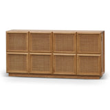 Ex Display - Marquis 1.8m Rattan Door Sideboard - Natural Buffet & Sideboard Nicki-Core