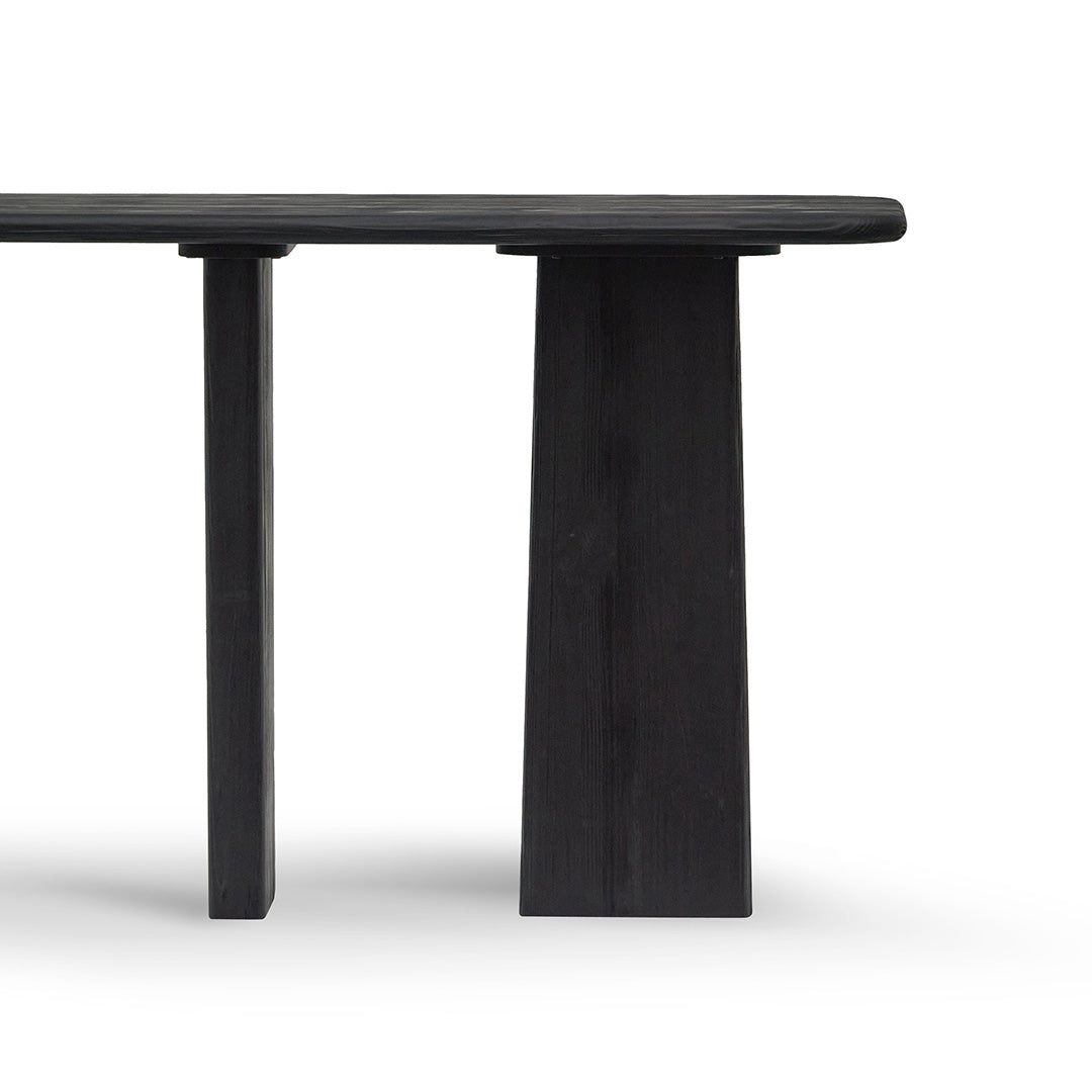 Herrera 1.6m Console Table - Full Black Console Table Nicki-Core   