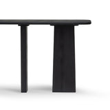 Herrera 1.6m Console Table - Full Black Console Table Nicki-Core   