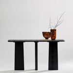 Ex Display - Herrera 1.6m Console Table - Full Black Console Table Nicki-Core   