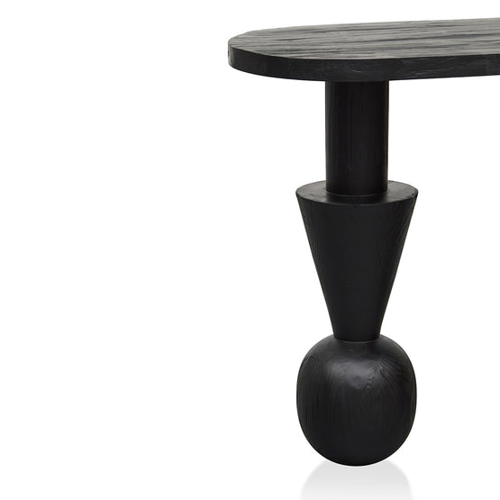 Miquel 1.6m Console Table - Full Black Console Table Nicki-Core   